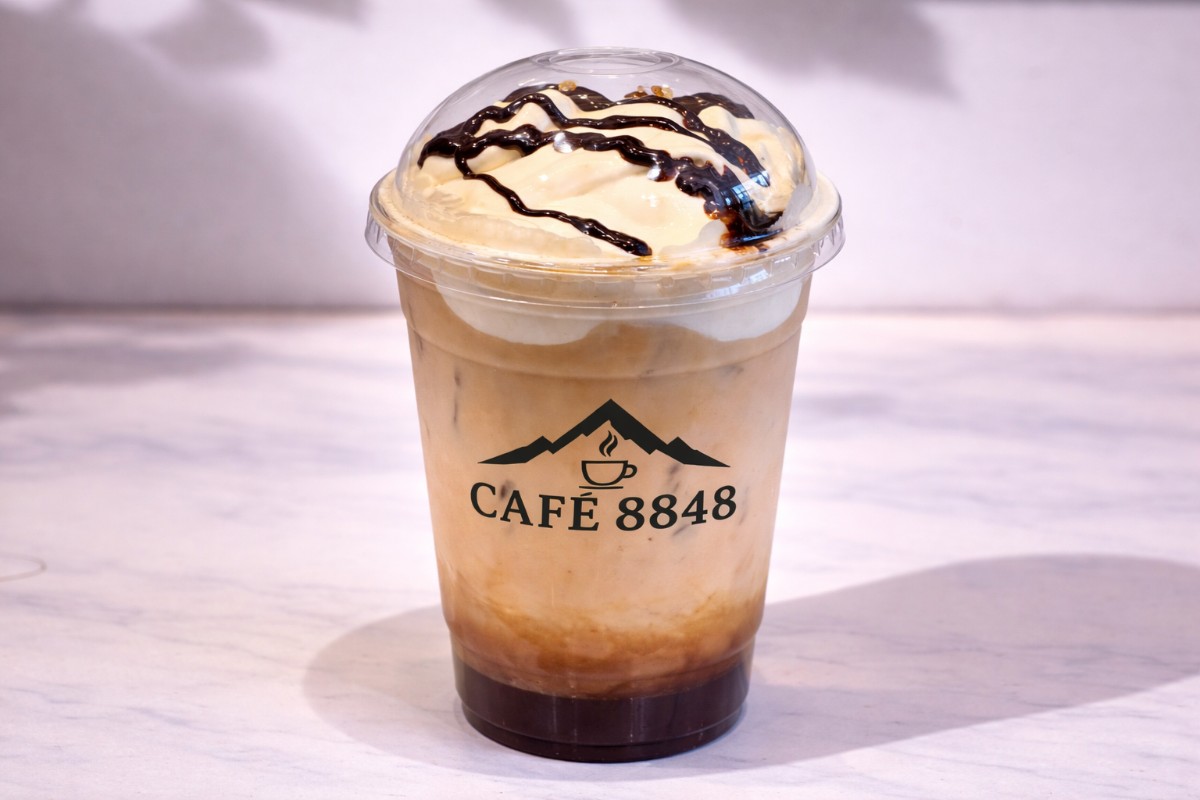 Chocolate Topping Tiramisu Latte