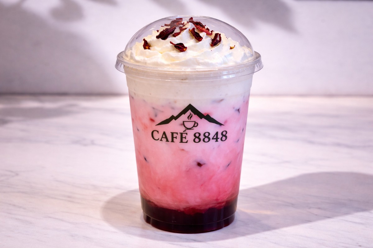 Hibiscus Latte
